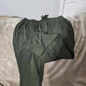 Womens Olive Green Joggers